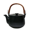 MIYA Company Iron Glaze  6" x 4.5" x 7" h 22 oz. Teapot at Miya