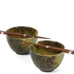 MIYA Company Iwa Shimizu 5.5" Bowl For Two Set at Miya