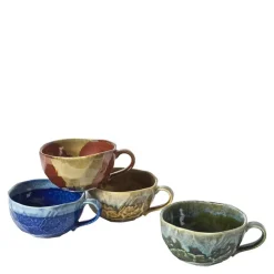 MIYA Company Jewel Boulder 8 Oz. Mug Set