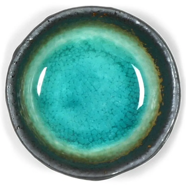 MIYA Company Kosui Green 3.25" Round Sauce Dish at Miya