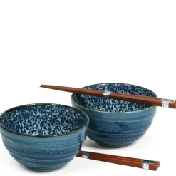 MIYA Company Kyo Karakusa 5.25" Bowl For Two Set