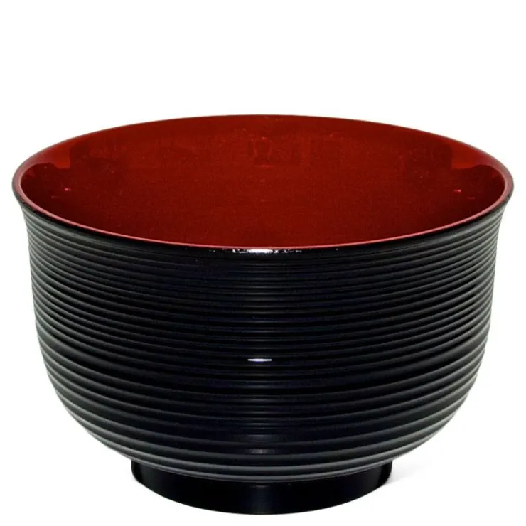 MIYA Company Lacquered Soup Bowl
