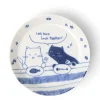 MIYA Company Lunch Date Cats 5-1/2" Plate