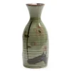 MIYA Company Mashiko Plum Green Authentic Japanese Sake Bottle Available at Miya.