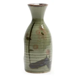 MIYA Company Mashiko Plum Green Authentic Japanese Sake Bottle Available at Miya.
