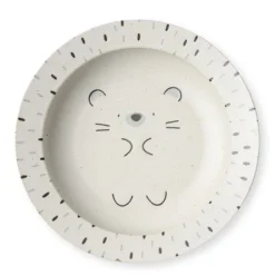 MIYA Company Mogu Mogu Hedgehog Shallow Bowl 8.75"