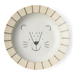 MIYA Company Mogu Mogu Lion Shallow Bowl 8.75"
