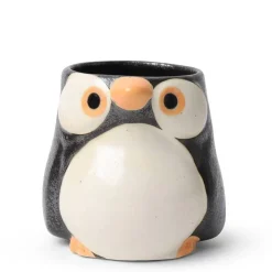 MIYA Company Mug Penguin Orange/Black