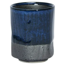 MIYA Company Namako Blue 10 oz. Sushi Cup Teacup at Miya
