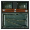 MIYA Company Nami Blue Sushi Set at Miya