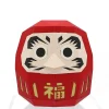 MIYA Company Paper Craft Daruma Red Small