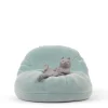 MIYA Company Phone Stand Cat on Beanbag Blue