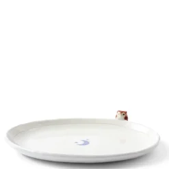 MIYA Company Plate Owl & Moon Design