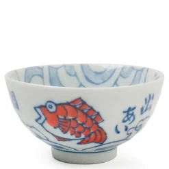 MIYA Company Red Tai 4.5" Rice Bowl