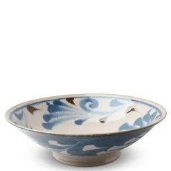 MIYA Company Rustic blue and brown tableware collection made in Japan available at Miya.