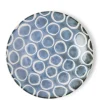 MIYA Company Rustic White Circles 11" Plate