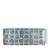 MIYA Company Rustic White Circles Rectangle Plate