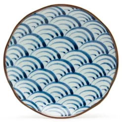 MIYA Company Saikai Nami Waves 9" Plate