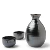 MIYA Company Sake Set Black Luster