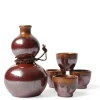 MIYA Company Sake Set Tetsuaka Kin Nagashi