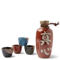 MIYA Company Sake Set Tetsuaka Magokoro