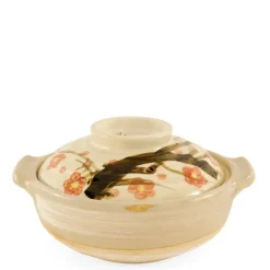 MIYA Company Sakura Donabe Casserole, 32 Oz.