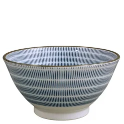 MIYA Company Sen Colors Navy Blue 7.5" Ramen Noodle Bowls from Japan at Miya.