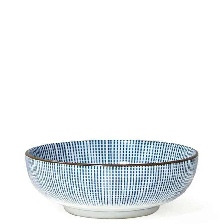 MIYA Company Sendan Tokusa 5" Shallow Bowl at Miya