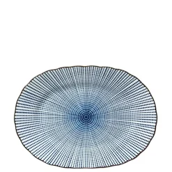 MIYA Company Sendan Tokusa 7.75" X 5.5" Oval Plate