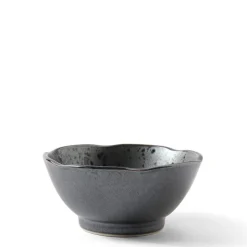 MIYA Company Silver Blue Granite Sauce Bowl