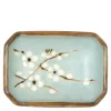 MIYA Company Spring Blossoms 3.5" X 2.5" Sauce Dish