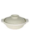 MIYA Company Sumi Kannyu White Donabe Casserole, 13 Oz.
