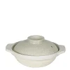 MIYA Company Sumi Kannyu White Donabe Casserole, 54 oz.