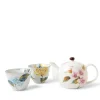 MIYA Company Summer Floral Tea Set