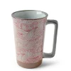 MIYA Company Tall Mug Red Wave 12 oz.