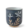 MIYA Company Teacup Carved Bellflower