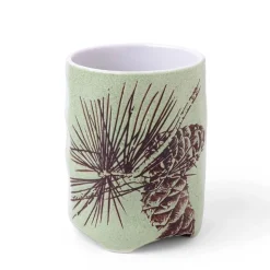 MIYA Company Teacup Summer Pine Cones