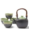 MIYA Company Tea Set Bronze/Jade Square