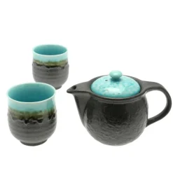 MIYA Company Tea Set Turquoise Sky