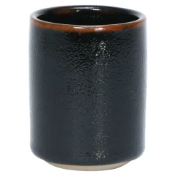 MIYA Company Tenmoku Black 8 oz. teacup
