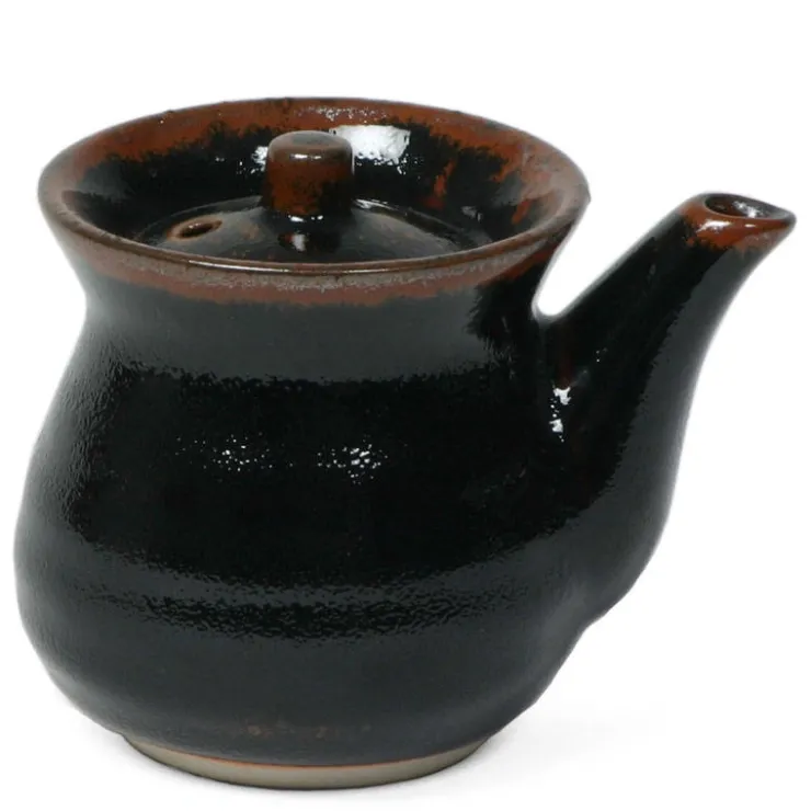 MIYA Company Tenmoku Black Sauce Pot at Miya!