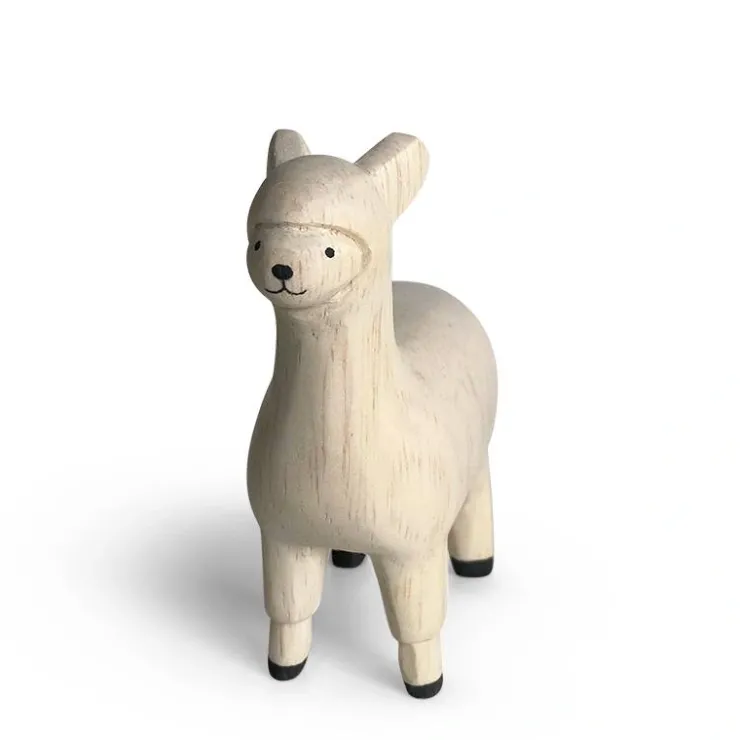 MIYA Company T-Lab Wooden Animal - Alpaca