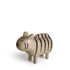 MIYA Company T-Lab Wooden Animal Zodiac Tiger