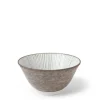 MIYA Company Tokusa Gray 5.25" Rice Bowl