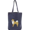 MIYA Company Tote Bag Shiba Navy