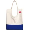 MIYA Company TOUTE Bag Tote White/Parisian Blue