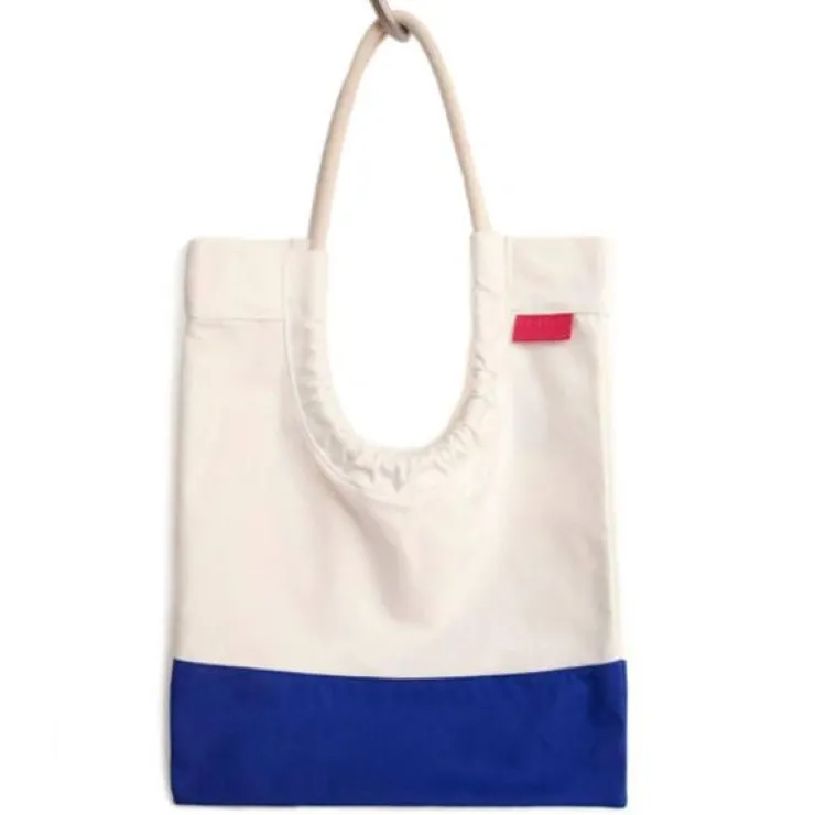 MIYA Company TOUTE Bag Tote White/Parisian Blue