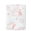 MIYA Company Towel Red Rabbits