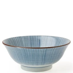 MIYA Company Visit Miya for our Blue Sendan Tokusa Collection. Blue lines radiate from the center of the piece that grow to reach the rims. Shop now!