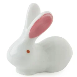 MIYA Company White Rabbit Chopstick Rest - Pink Ears